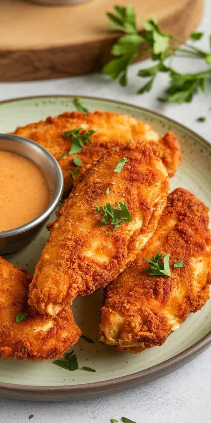 Air Fryer Crispy Chicken Tenders1