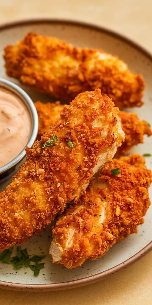 Air Fryer Crispy Chicken Tenders2