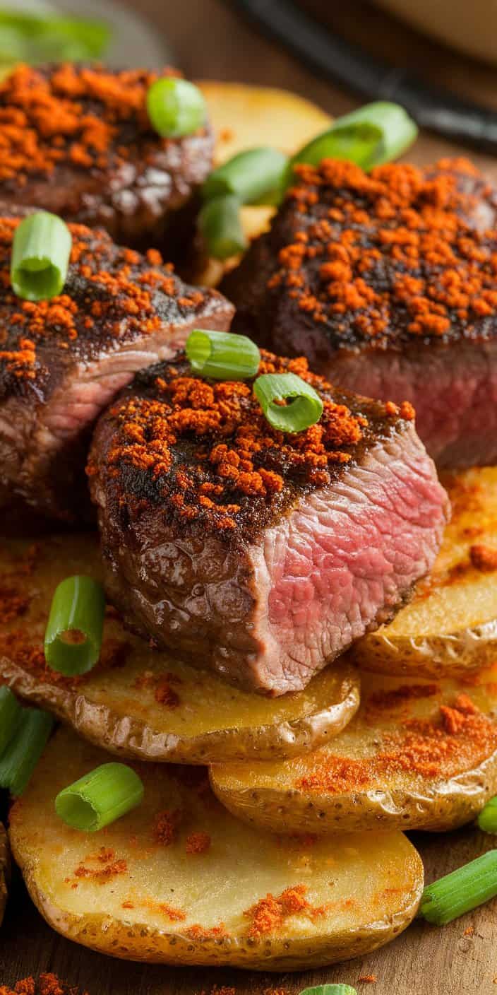 Cajun Blackened Steak Bites2