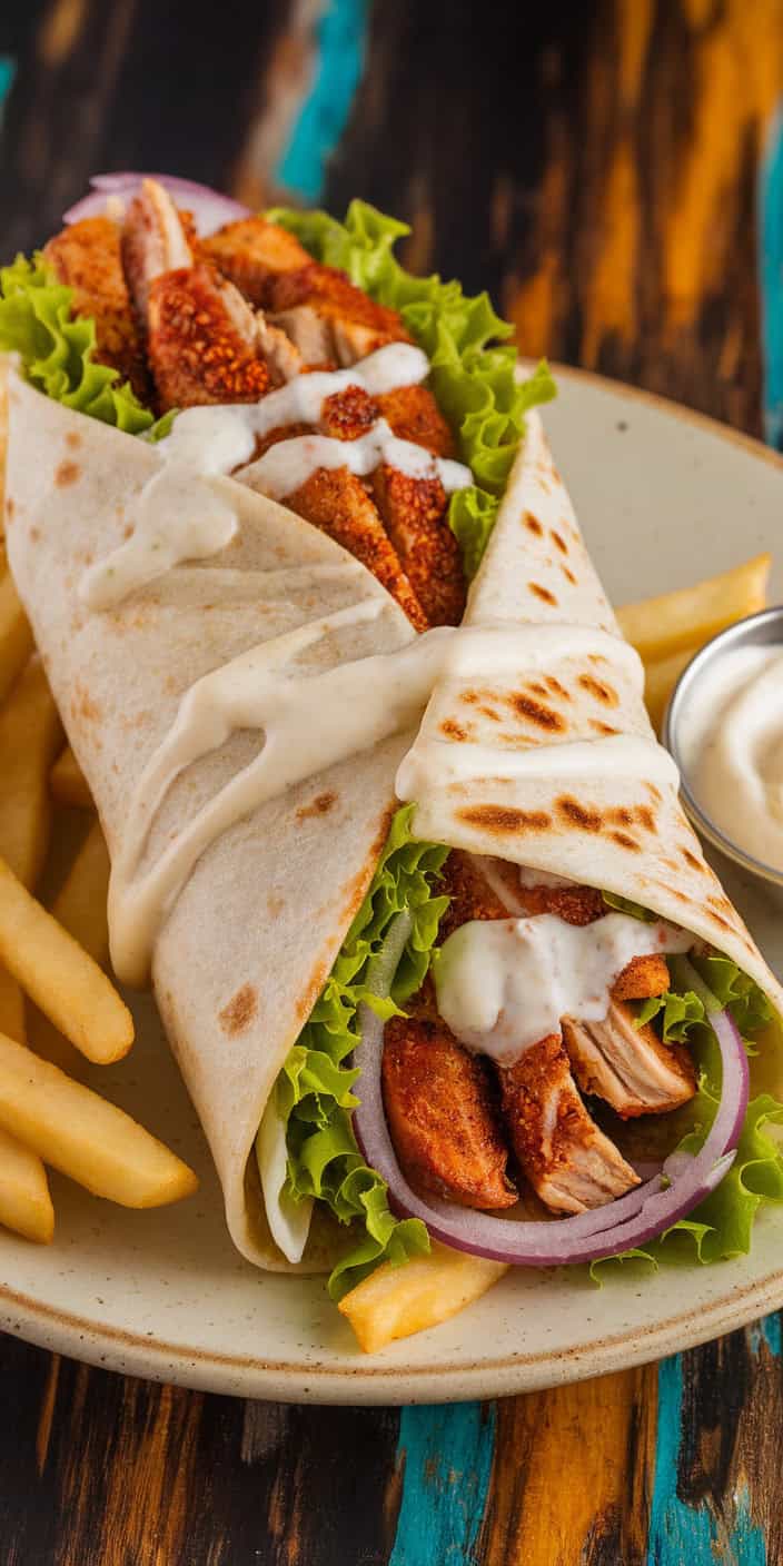 Chicken Shawarma with Yogurt Sauce1