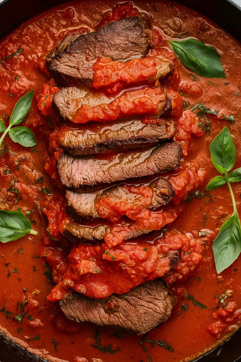 Classic Swiss Steak in Tomato Sauce1