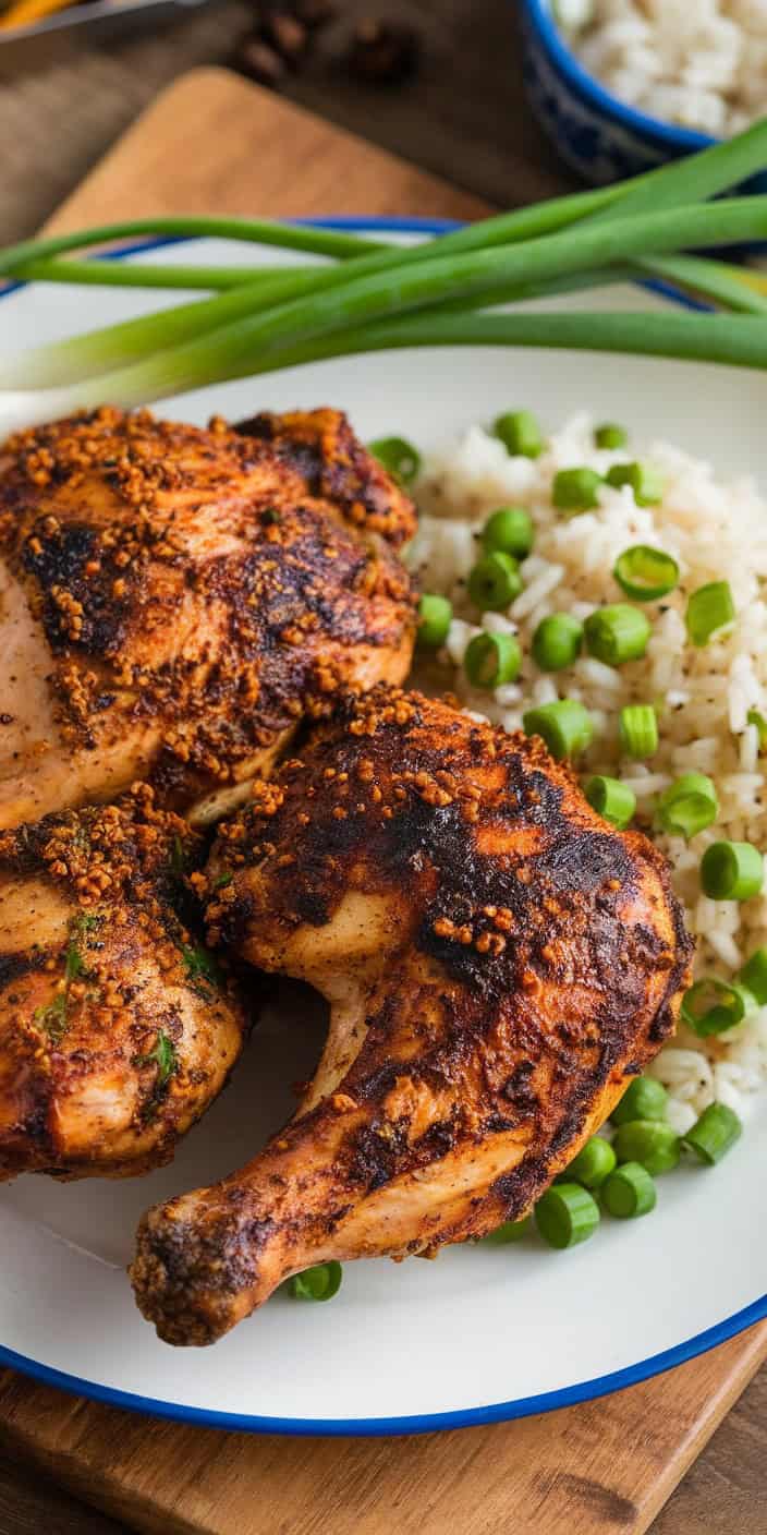 Jamaican Pineapple Jerk Chicken1