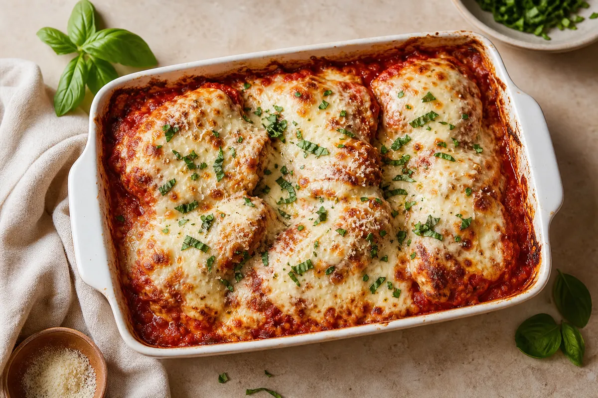 Chicken Parmesan Bake | EpicureDelight