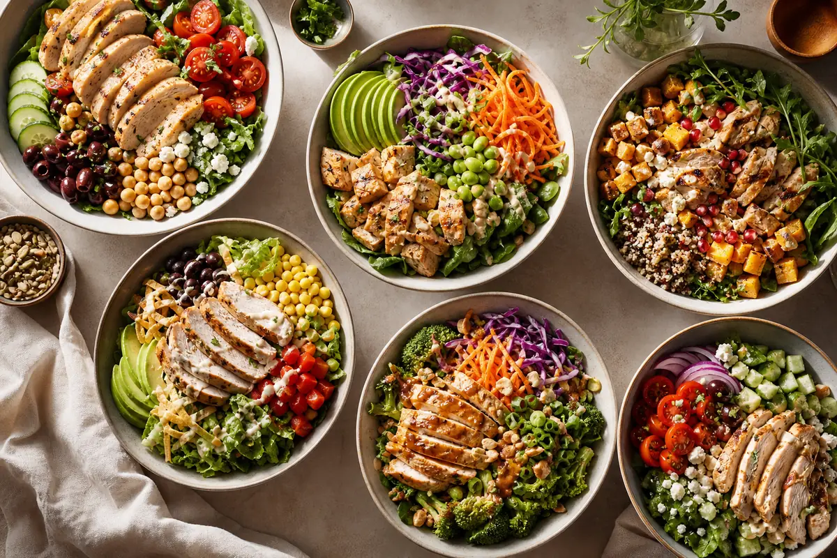 20 High-Volume Chicken Salad Bowls That Keep You Full | EpicureDelight