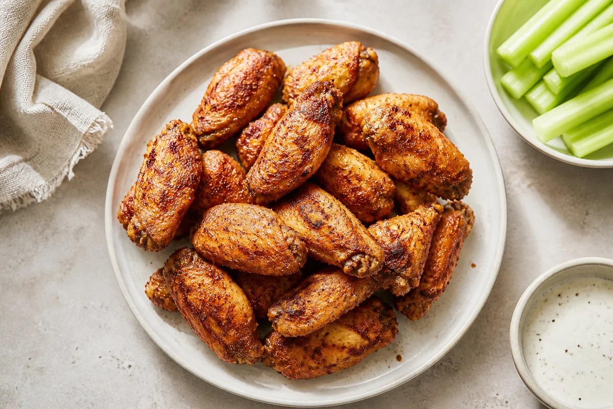 Crispy Air Fryer Chicken Wings | EpicureDelight