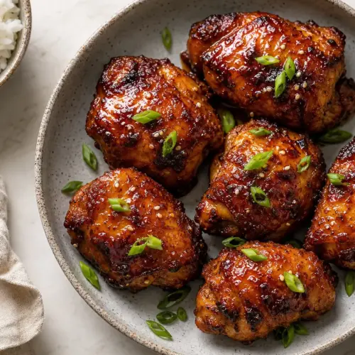 Air Fryer Teriyaki Chicken Thighs | EpicureDelight
