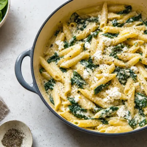Spinach and Ricotta One-Pot Pasta | EpicureDelight