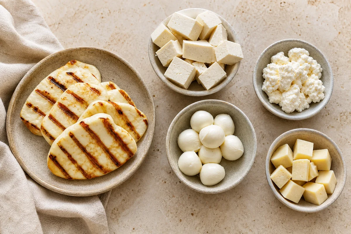 5 Best Halloumi Cheese Substitutes for Home Cooks | EpicureDelight