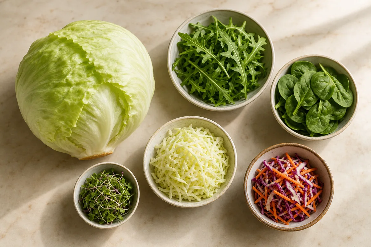5 Best Iceberg Lettuce Substitutes You Can Trust | EpicureDelight