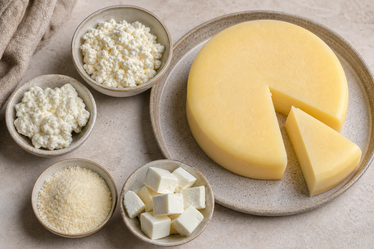 5 Best Kashkaval Cheese Substitutes (with Ratios) | EpicureDelight