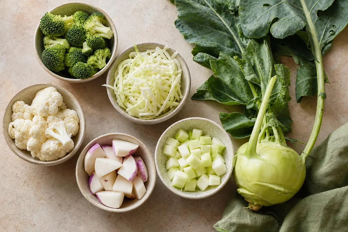 5 Best Kohlrabi Substitutes Worth Trying | EpicureDelight