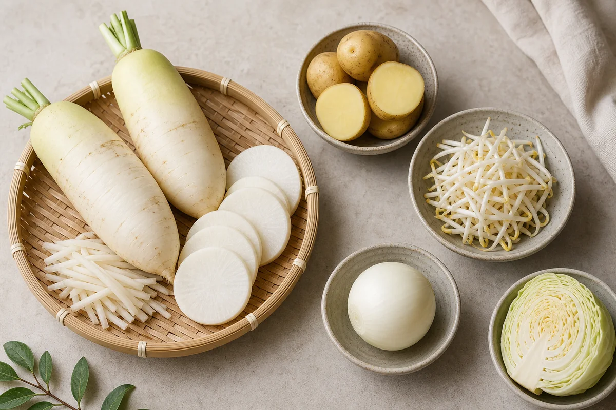 5 Best Korean Radish Substitutes (Honest Picks) | EpicureDelight