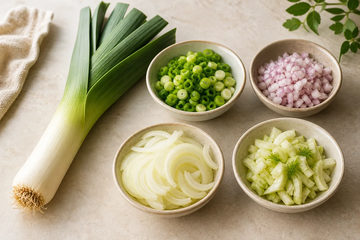 5 Best Leek Substitutes (That Actually Work) | EpicureDelight