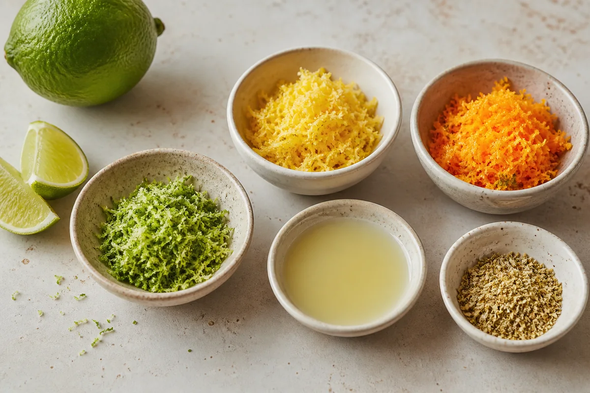 5 Best Lime Zest Substitutes (Tested Swaps) | EpicureDelight