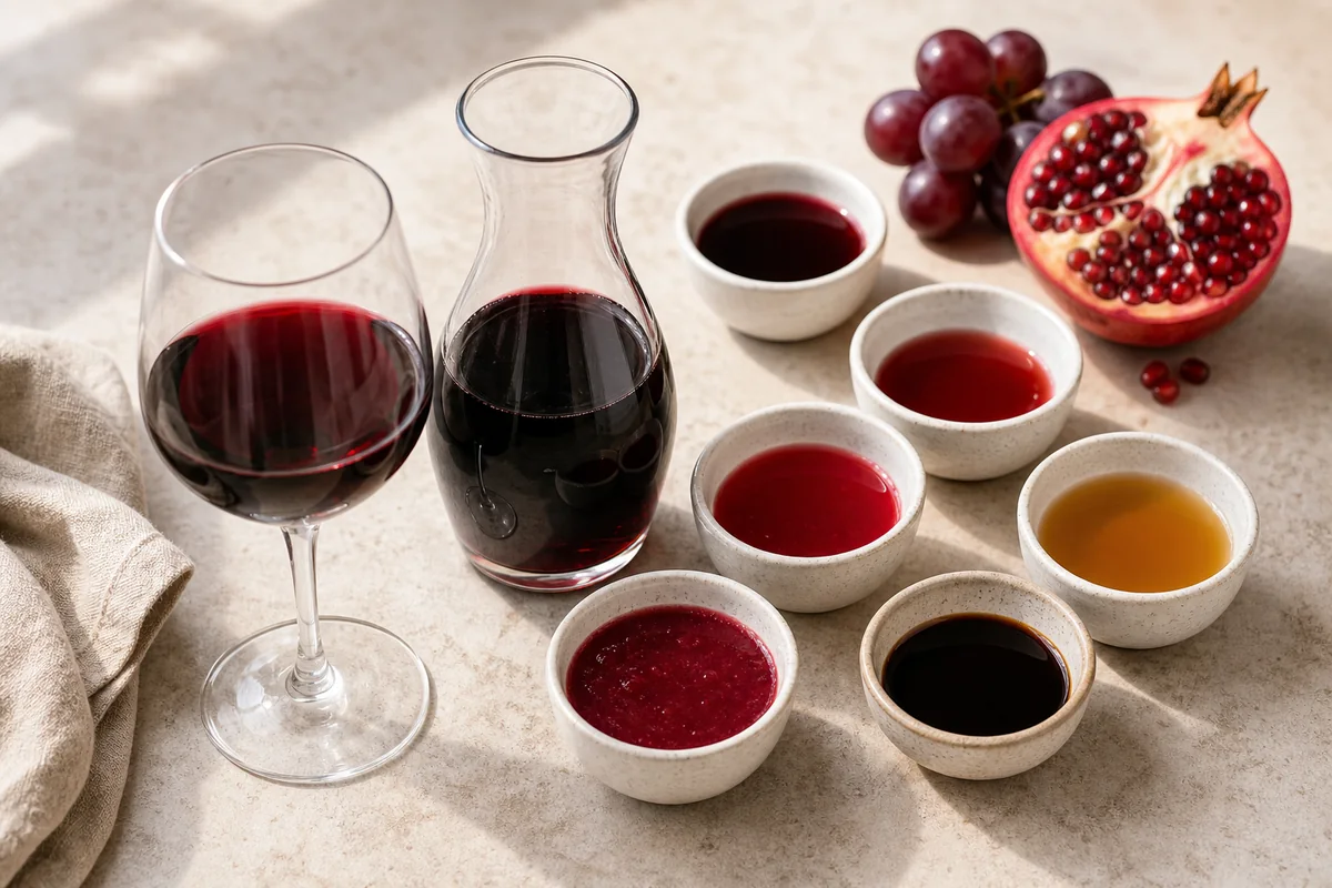 5 Best Non Alcohol Red Wine Substitutes for Any Recipe | EpicureDelight
