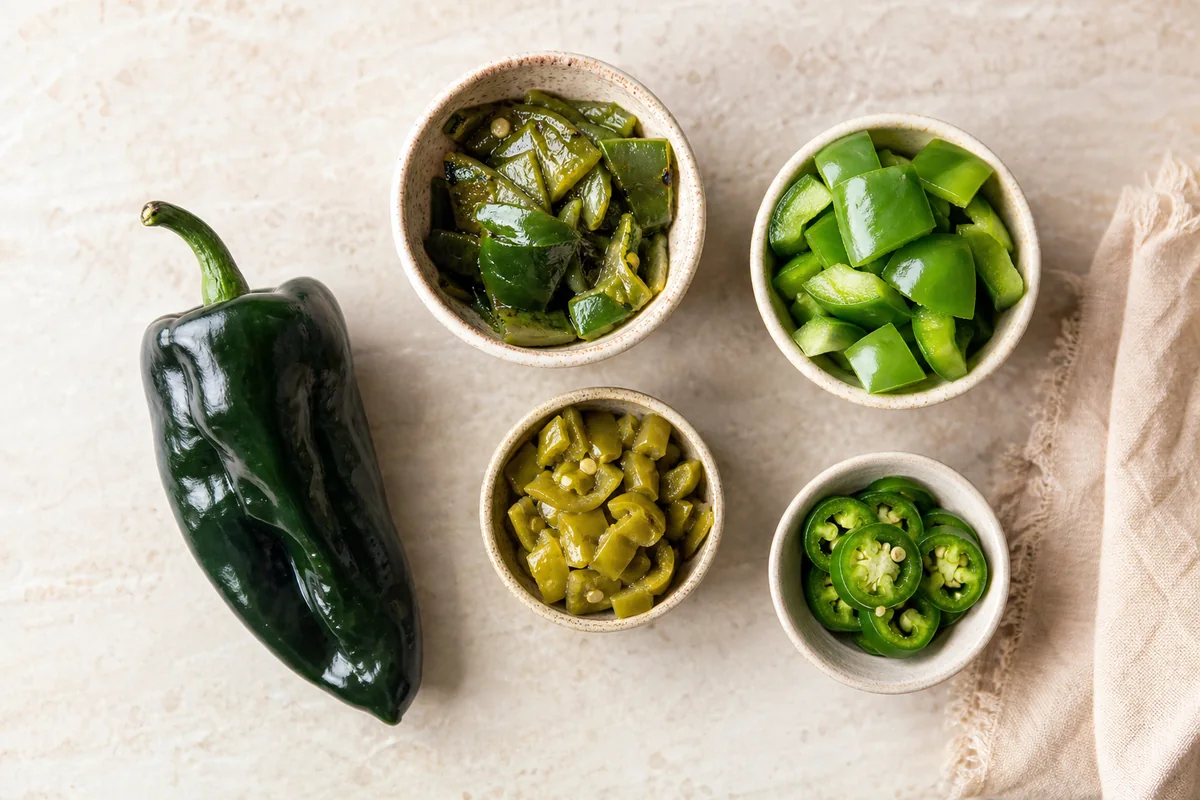 5 Best Poblano Pepper Substitutes (Honest Picks) | EpicureDelight
