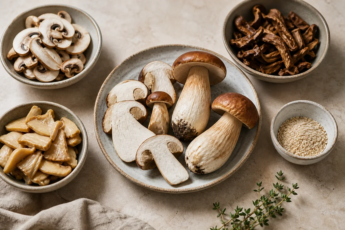 5 Best Porcini Mushroom Substitutes for Home Cooks | EpicureDelight