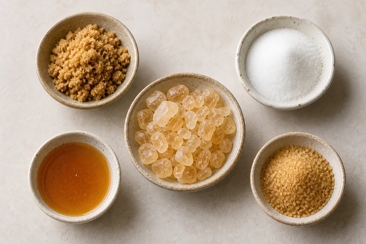 5 Best Rock Sugar Substitutes (with Ratios) | EpicureDelight