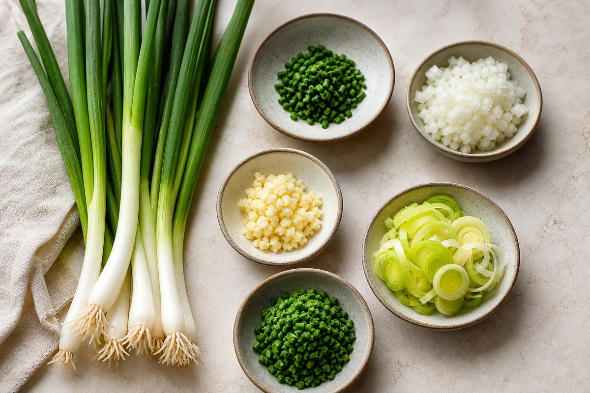 5 Best Scallion Substitutes (Honest Picks) | EpicureDelight