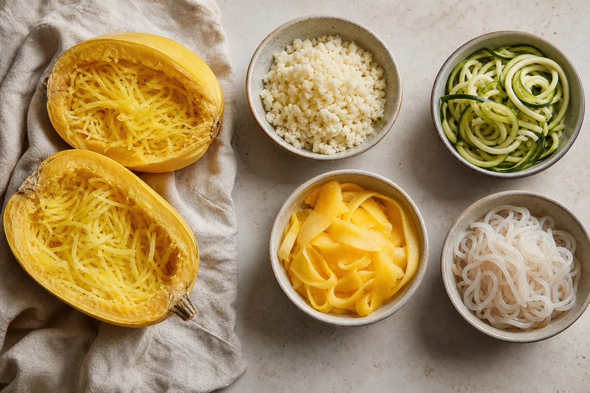 5 Best Spaghetti Squash Substitutes (Honest Picks) | EpicureDelight