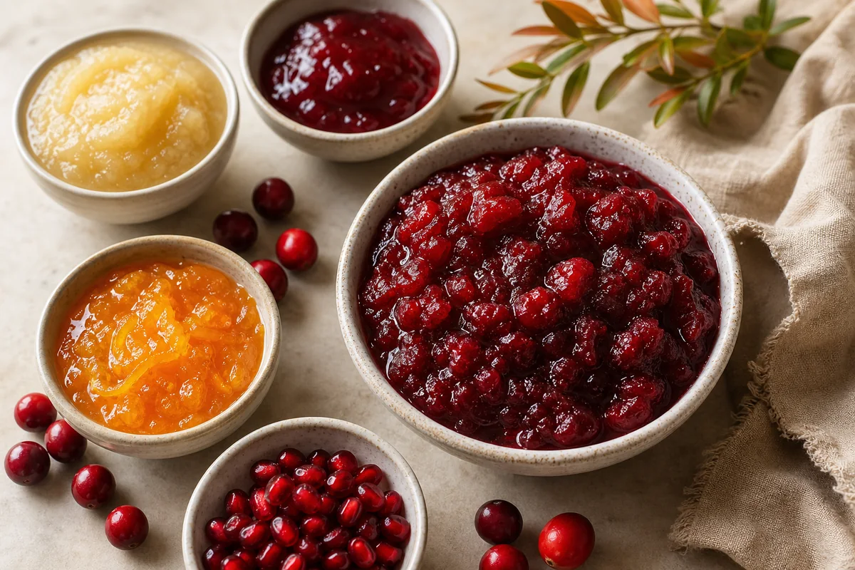 Cranberry Sauce served as a side dish | EpicureDelight