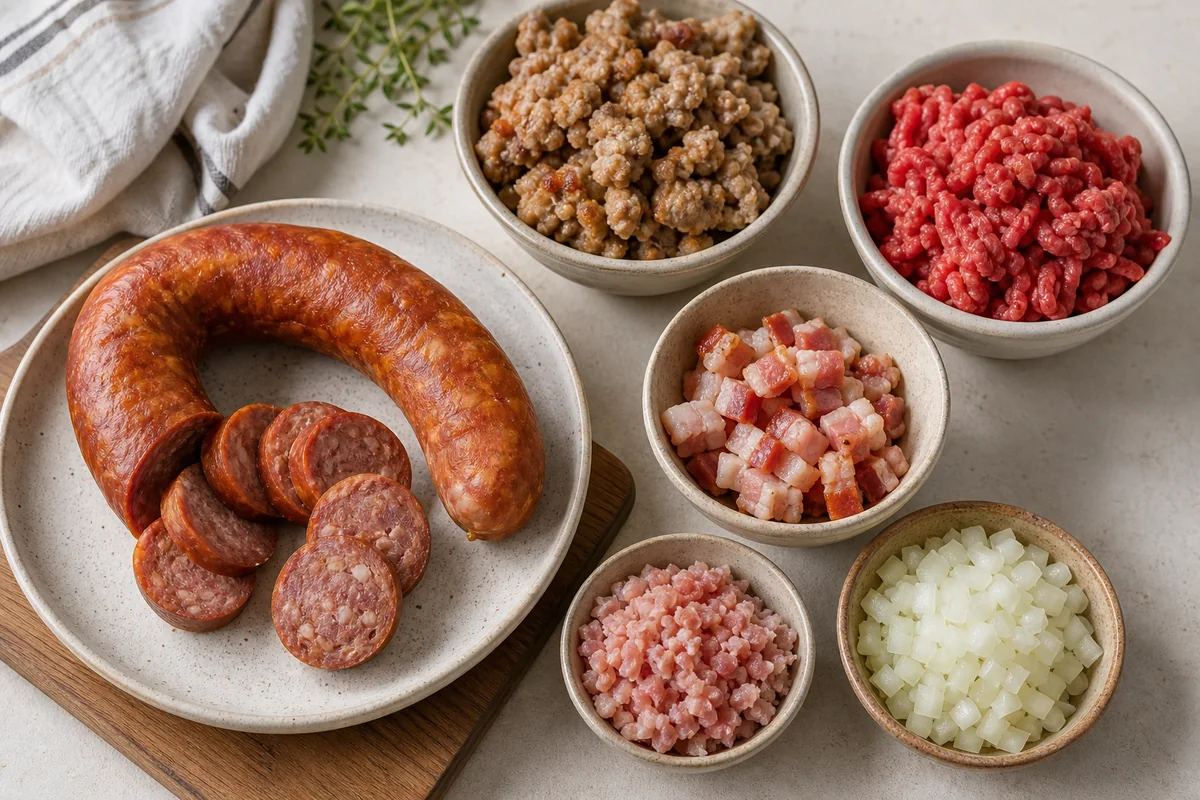 5 Best Andouille Sausage Substitutes (Easy Swaps) | EpicureDelight