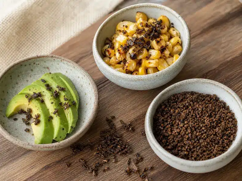 Whole, toasted, and ground food-grade edible ants | EpicureDelight