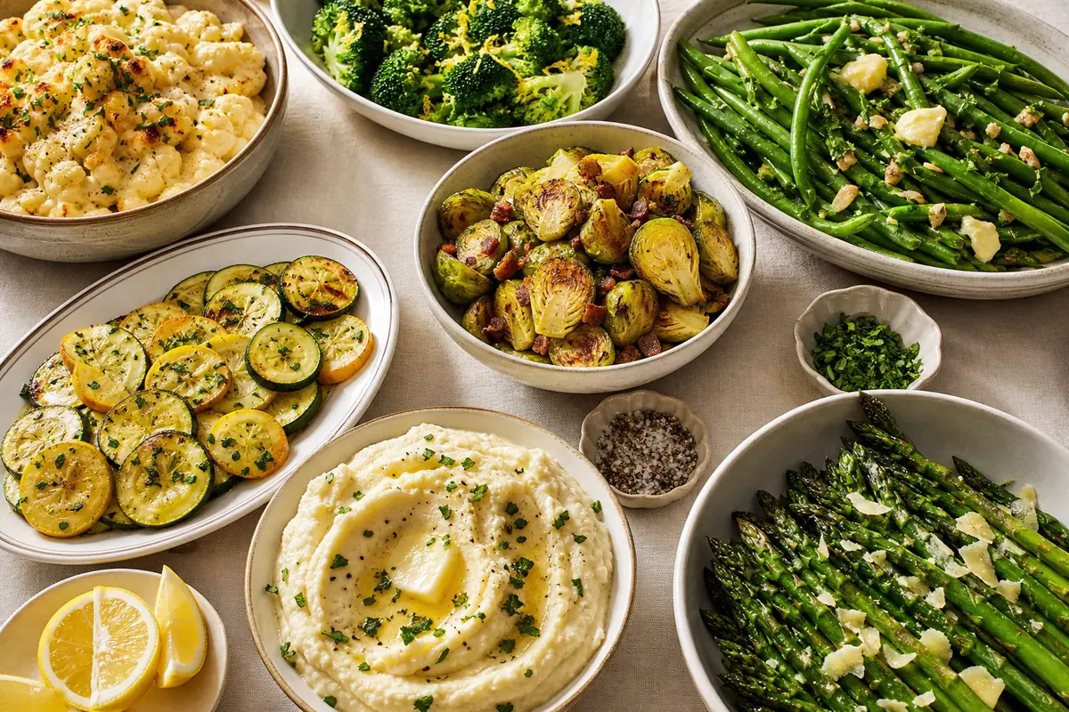 20 Keto Side Dish Recipes with Butter and Herbs | EpicureDelight