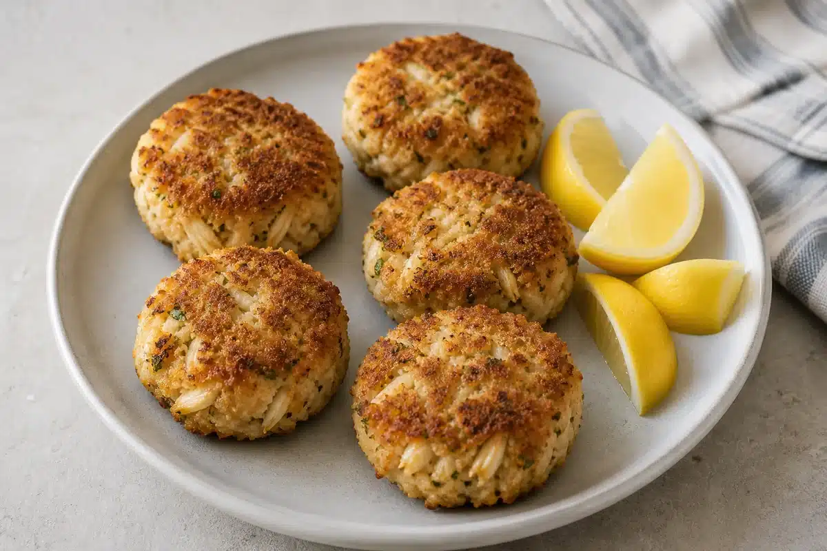 Mini Crab Cakes served as a side dish | EpicureDelight