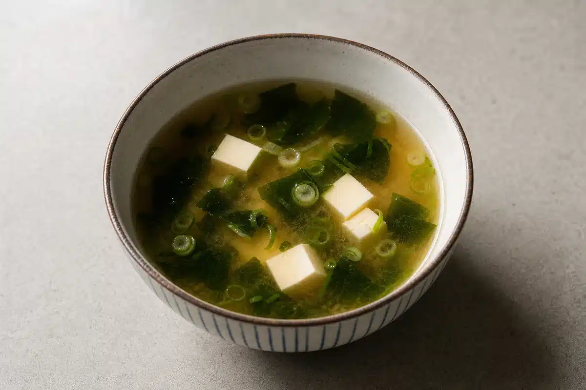 Miso Broth served as a side dish | EpicureDelight
