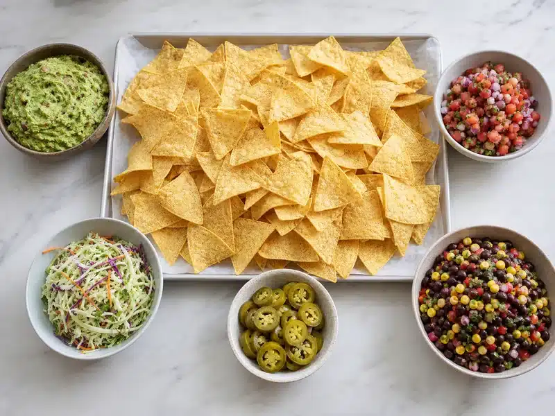 nachos sides inline party layout
