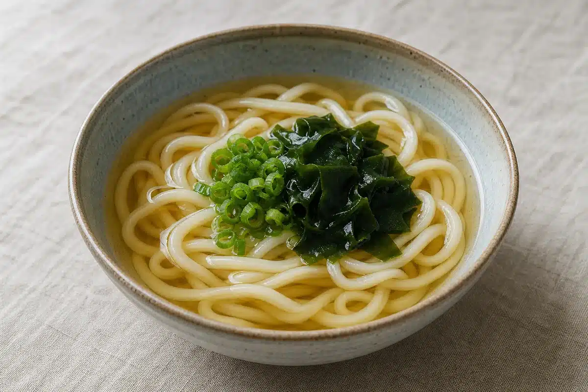Udon Broth served as a side dish | EpicureDelight